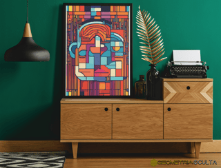 Nome do produto Mind and Reality - Art Code 007