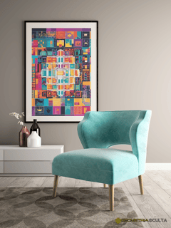 Nome do produto Mind and Reality - Art Code 003