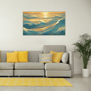 Nome do produto 2D Ocean Waves - Art Code: 005