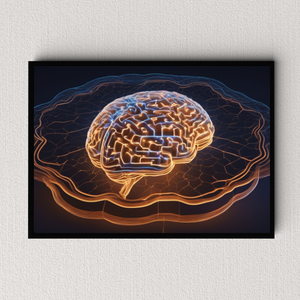 Nome do produto Floating Brain - Art Code: 003