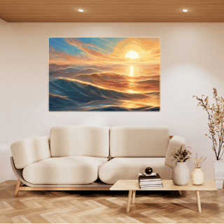 Nome do produto 2D Ocean Waves - Art Code: 003