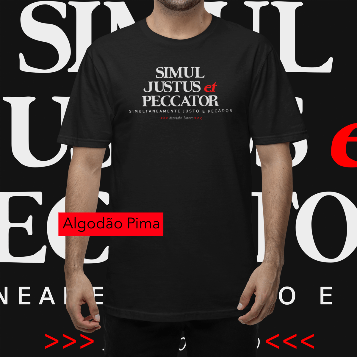 Nome do produto: SIMUL JUSTUS ET PECCATOR [PIMA]