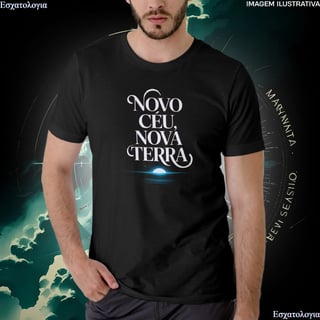 Nome do produtoCamiseta Quality Novo Céu, Nova Terra [Unissex]