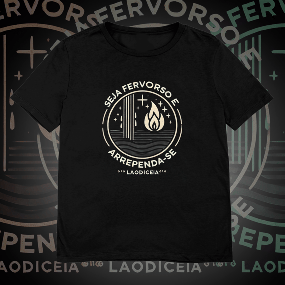  Laodiceia – Seja Fervoroso e Arrependa-se [Unissex]