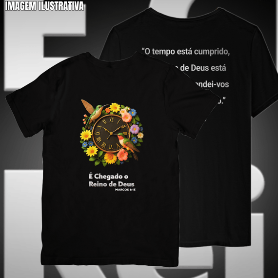 Camiseta Quality É Chegado O Reino de Deus