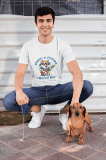 T-Shirt | Shiba | Ração e Petisco + Rock'n Roll