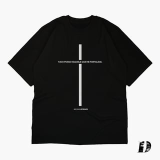 Nome do produto Camiseta Tudo posso naquele que me fortalece