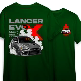 Nome do produto Camiseta Lancer Evo X
