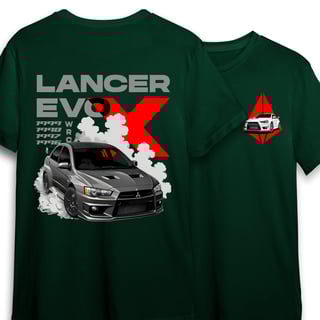Nome do produto Camiseta Lancer Evo X
