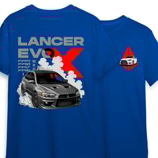 Nome do produto Camiseta Lancer Evo X