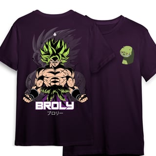 Nome do produto Camiseta Broly Super Saiyajin