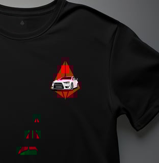 Nome do produto Camiseta Lancer Evo X
