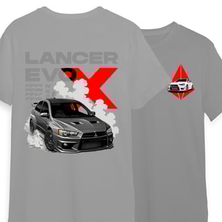 Nome do produto Camiseta Lancer Evo X