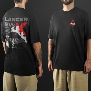 Nome do produto Oversized Premium - Lancer Evo X 