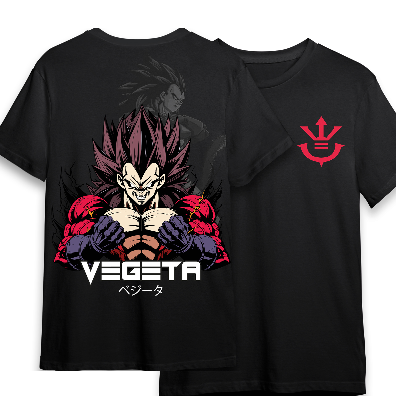 Camiseta Vegeta Super Saiyajin 4