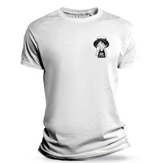 Camiseta Minimal - Luffy Relax