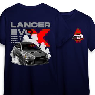 Nome do produto Camiseta Lancer Evo X