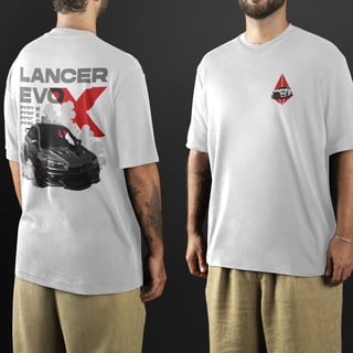 Nome do produto Oversized Premium - Lancer Evo X 