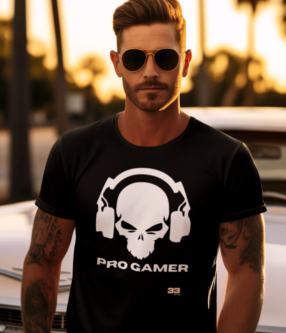 Pro Gamer Caveira Branca