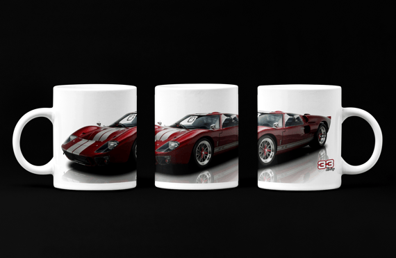 Potência Clássica GT40 Caneca