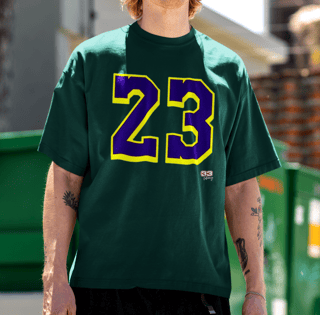 Lebron James Lakers OVERSIZED