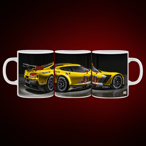 Corvette C6 - Elegância e Velocidade CANECA