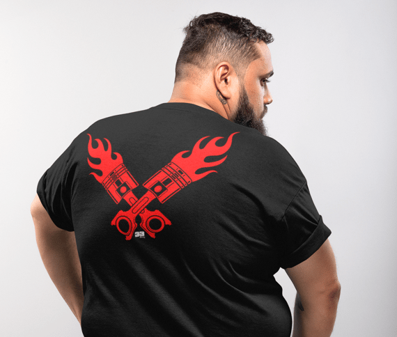 RED PISTONS - Plus Size