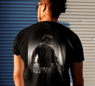 Nome do produto COD BLACK - T Shirt Quality