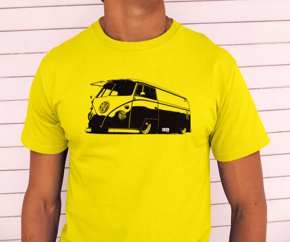 KOMBI BLACK & WHITE - T Shirt Quality
