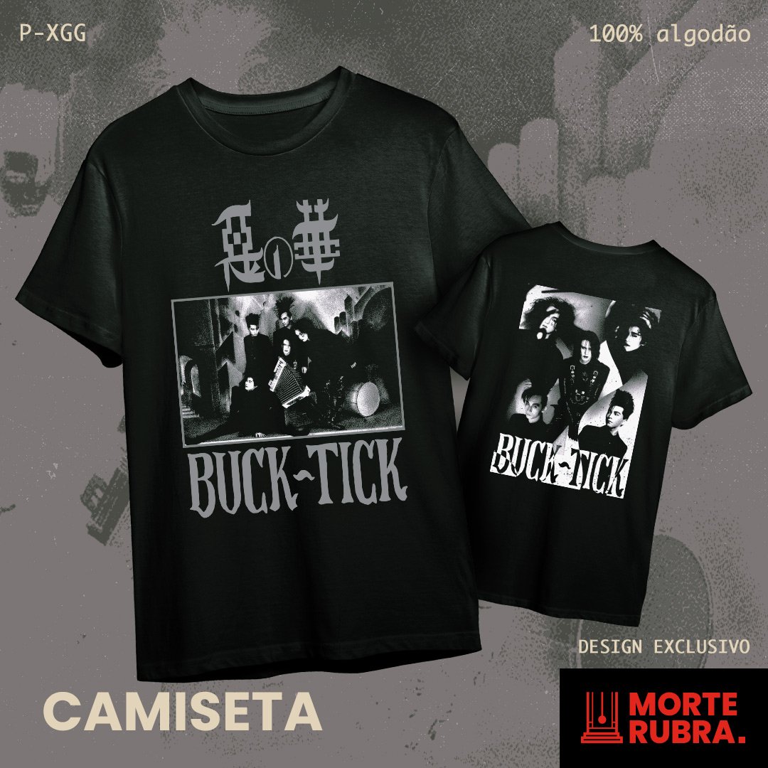 Nome do produto: Buck Tick - Aku no Hana (PRETA)
