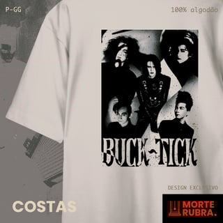Nome do produto Buck Tick - Aku no Hana (OVERSIZED OFF-WHITE)