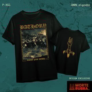 Nome do produto Bathory - Blood Fire Death