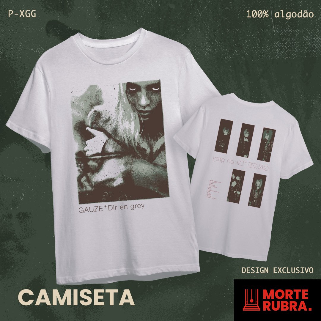 Nome do produto: Dir en grey - GAUZE (BRANCA)