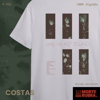 Nome do produto Dir en grey - GAUZE (BRANCA)