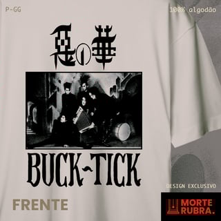 Nome do produto Buck Tick - Aku no Hana (OVERSIZED OFF-WHITE)