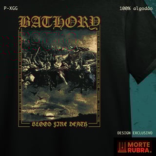 Nome do produto Bathory - Blood Fire Death