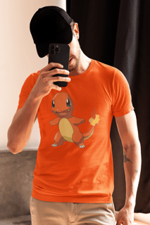 Nome do produto Camiseta Pokémon - Charmander