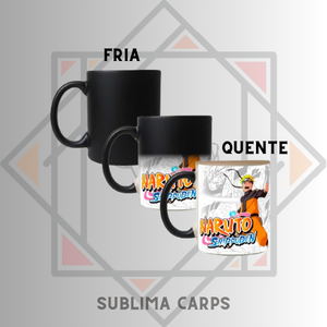 Nome do produto: CANECA MÁGICA - NARUTO
