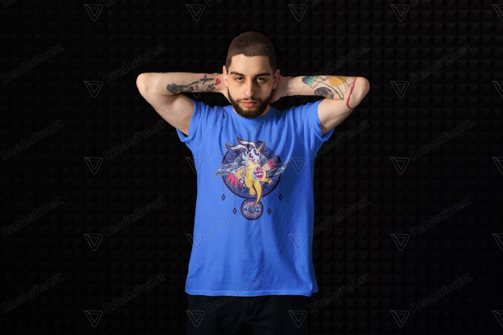 Nome do produto: Camiseta Digimon - Gabumon Brasão