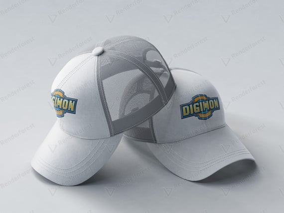Boné com Tela Digimon