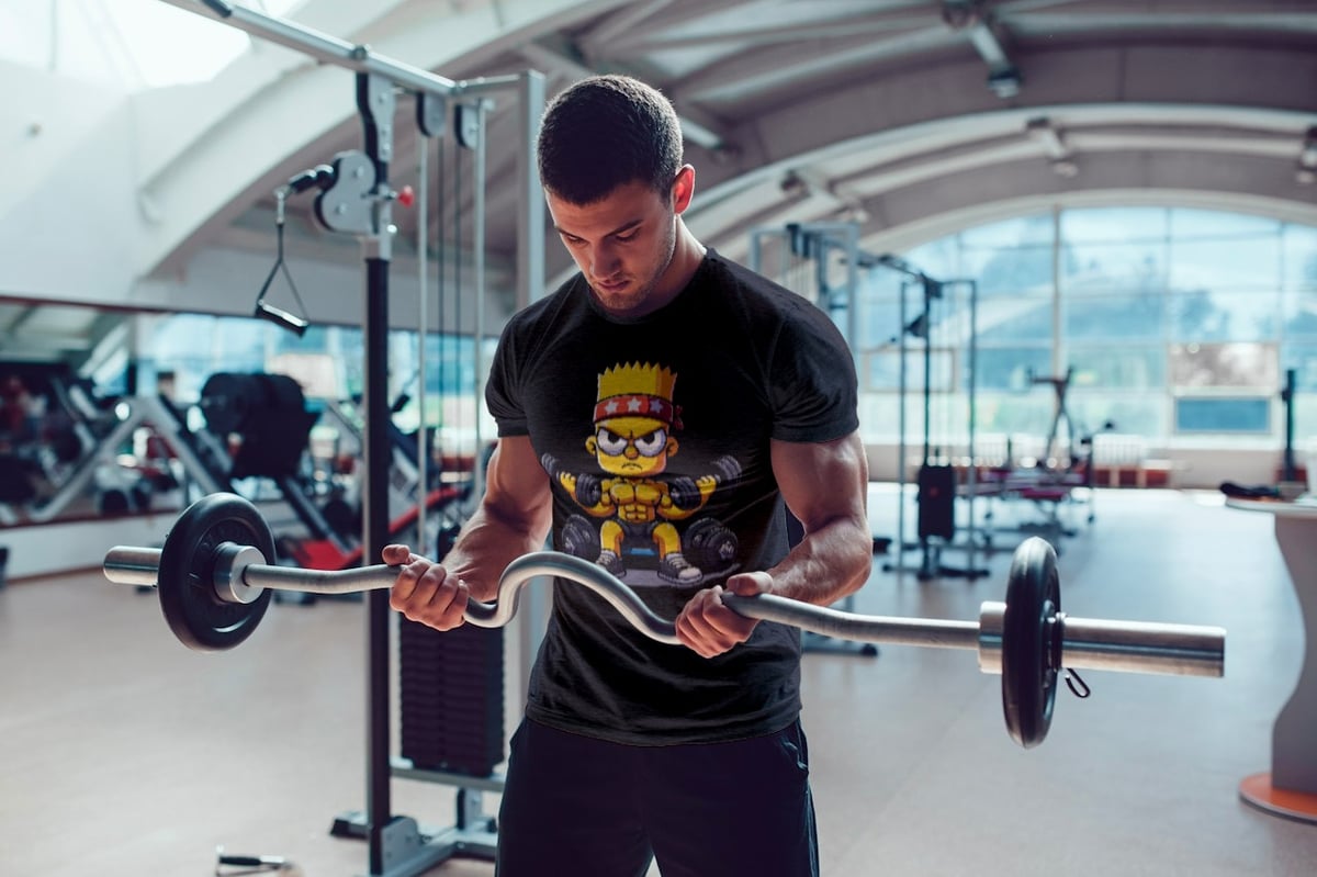 Nome do produto: CAMISETA BART SIMPSON DRY FIT UV MASC.