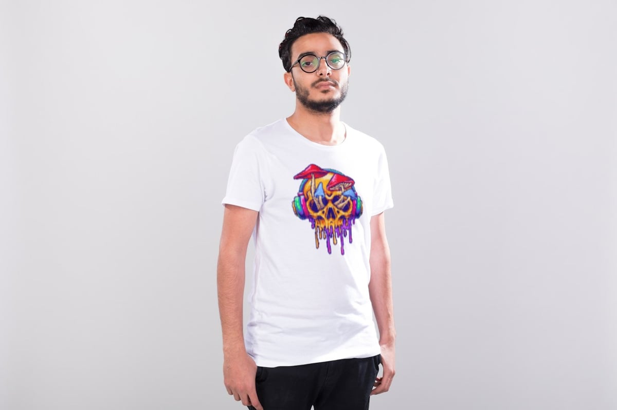 Nome do produto: CAMISETA SKULL