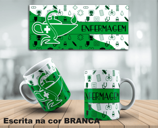 CANECA PROFISSÕES - ENFERMAGEM