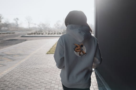 MOLETOM UNISSEX SKATE ASTRONAUTA