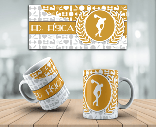 CANECA PROFISSÕES - ED. FÍSICA