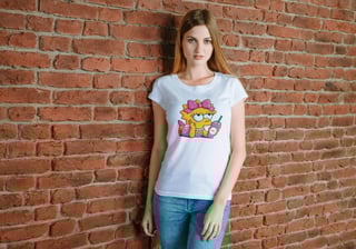 CAMISETA BABY LOOK FEM. - LISA