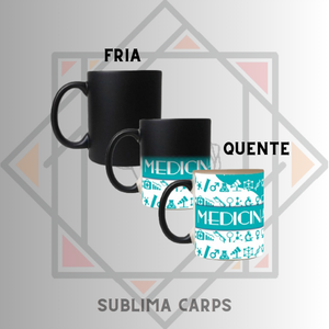 CANECA MÁGICA PROFISSÕES MEDICINA