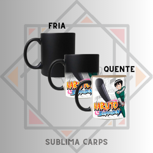 Nome do produto: CANECA MÁGICA - ROCK LEE