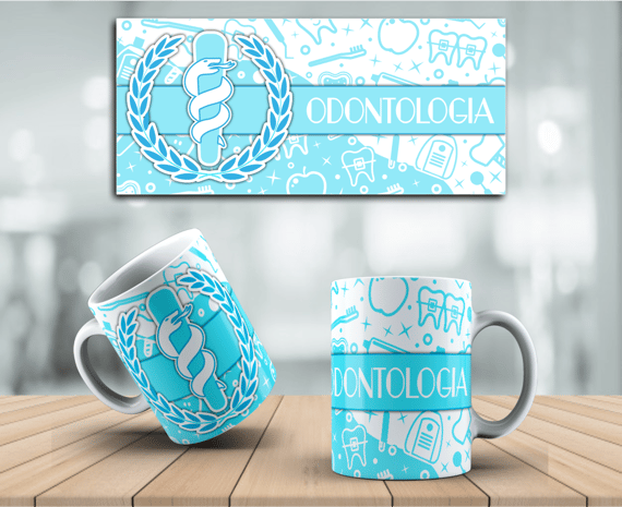 CANECA PROFISSÕES - ODONTOLOGIA