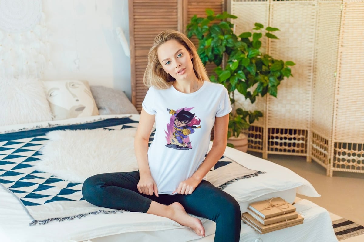 Nome do produto: BABY LOOK BATGIRL